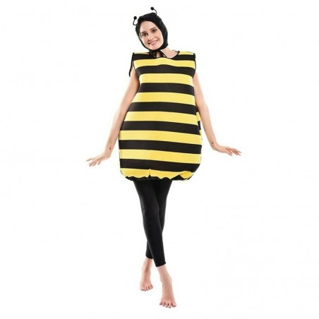 Costume abeille Adulte combinaison abeille Cosplay femme vue devant