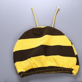 Bonnet barboteuse abeille Triangle sans manches popur bébé