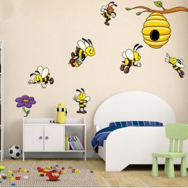 Autocollants De Décoration Abeilles pour Chambre d'Enfants