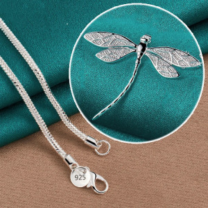 Collier Pendentif Libellule Scintillement Stellaire Model 2