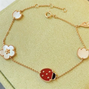Bracelet Coccinelle Jardin Minuit - plaqué Or 18 Carats