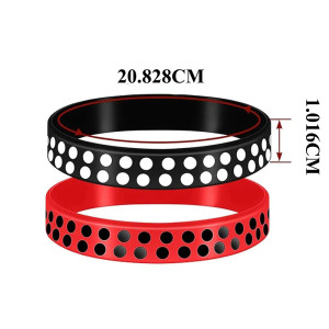 Dimensions Bracelet Coccinelle en Silicone pour faire la fête !