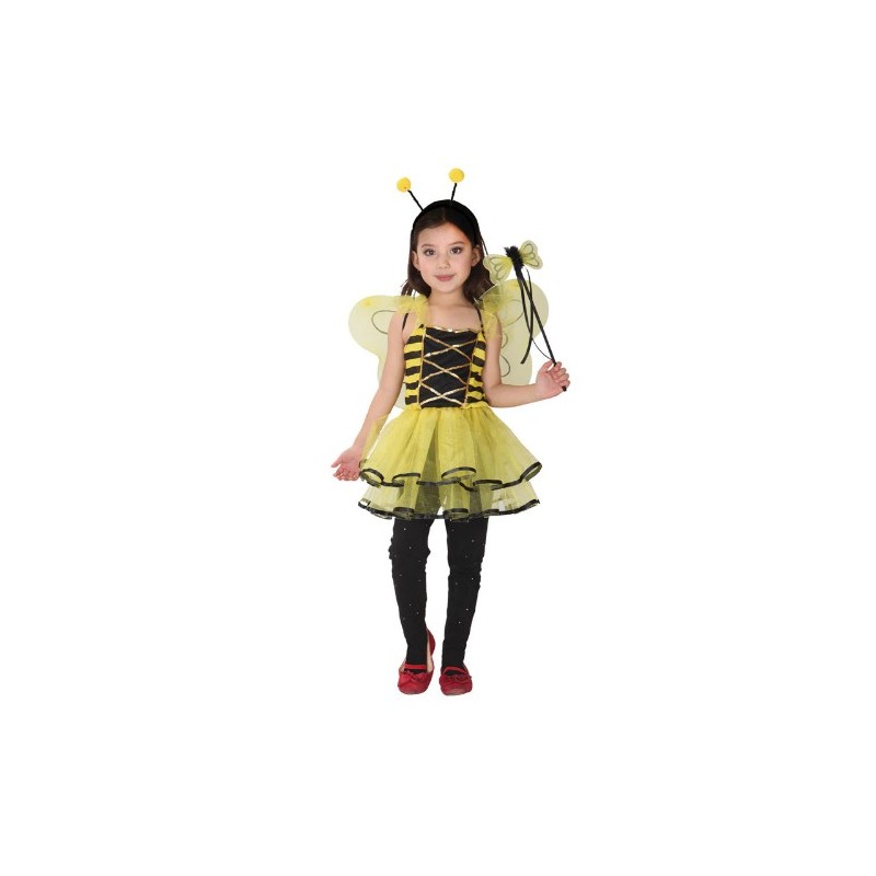Bienenkostüm für Mädchen - Verkleidung für 6 bis 12 Jahre!