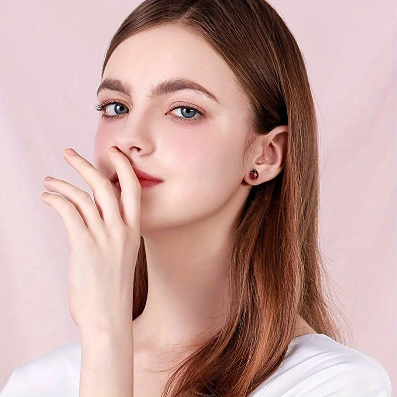 Vue Portée générale Boucles d'Oreilles Coccinelle Charme Secret 