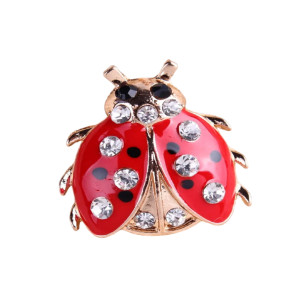 Avant Broche Coccinelle Éclat Précieux