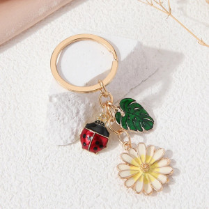 Porte-clés Coccinelle "Éclat Printanier"