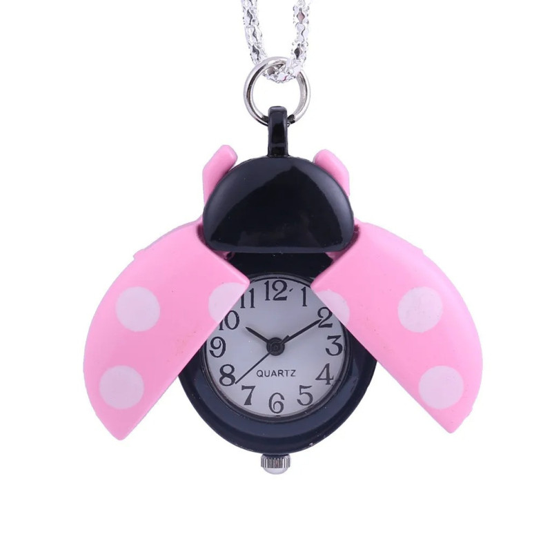 Montre Coccinelle "Chronos Jardinier" Couleur Rose