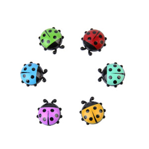 Vue générale Magnets Coccinelle Aimants Décoration Multicolores