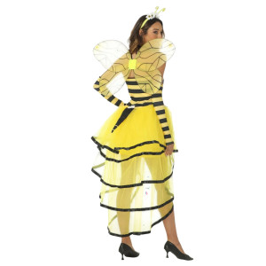Vue de côté "Déguisement Abeille Majesté Ensoleillée"