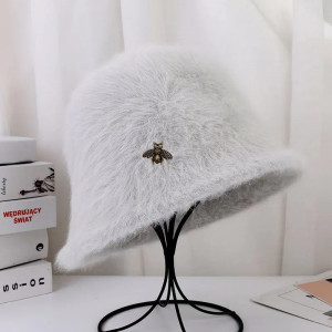 Chapeau Abeille Éclat Agora pour femme Couleur Blanc
