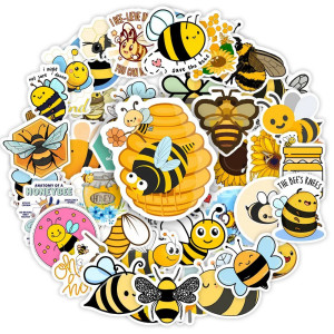 Lot d'autocollants abeilles - 50 pièces !