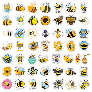 Détails Lot d'autocollants abeilles - 50 pièces !