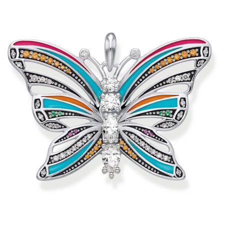 Vue générale Collier papilion inspiration inca