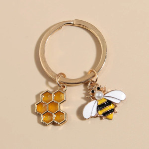 Bienen Schlüsselanhänger "Schatz des Bienenstocks" | Süßes Geschenk