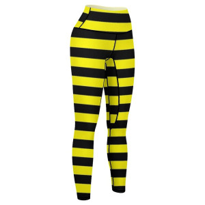 Bienen-Leggings: Stylische Yogahose für Damen | 1001bees.com