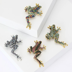 Broche Grenouille Splendeur Royale - 4 modèles au choix !