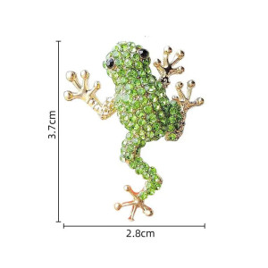 dimensions Broche Grenouille Princesse des Marais