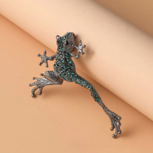 Broche Grenouille Rétro Rebond Majesteux