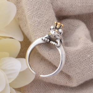 Bague Grenouille Princesse Polly