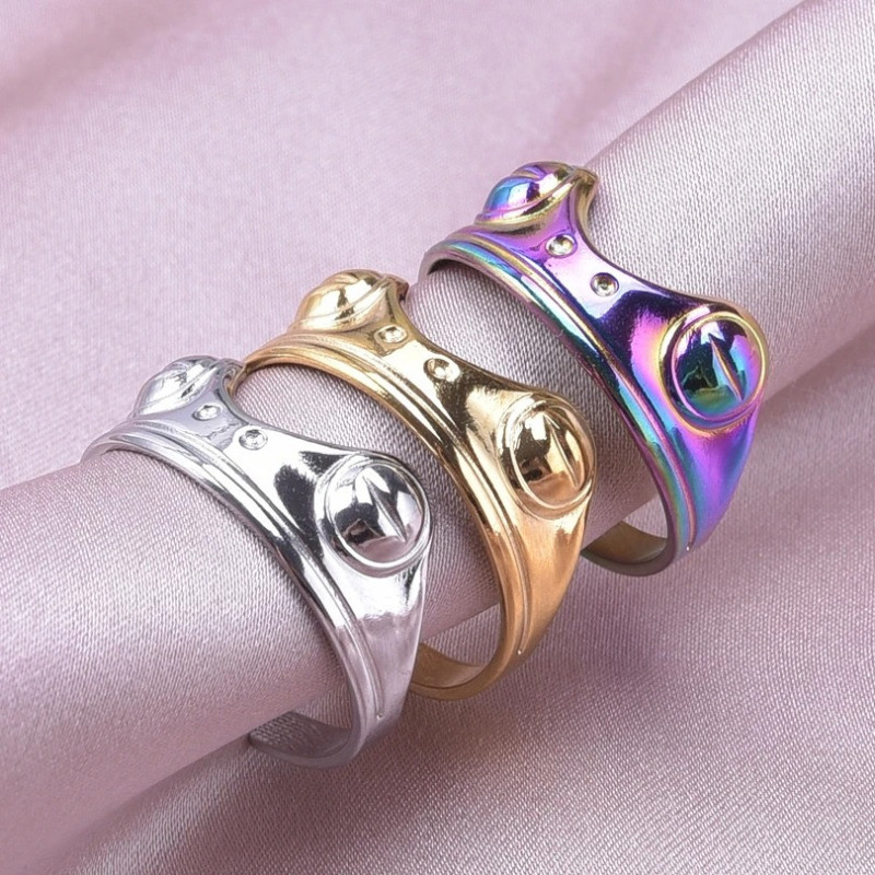 Bague Grenouille Nymphéa - Bague Ajustable Élégante - 3 couleurs !