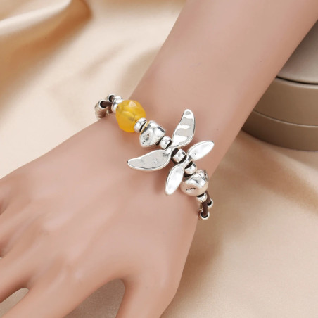Libellen-Armband mit Perlen | Einzigartige Geschenkidee für Frauen