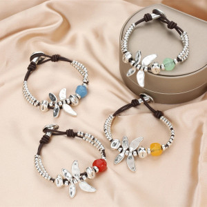 Libellen-Armband mit Perlen | Einzigartige Geschenkidee für Frauen