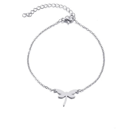 Minimalistisches Libellen-Armband Eleganz - Gold & Silber