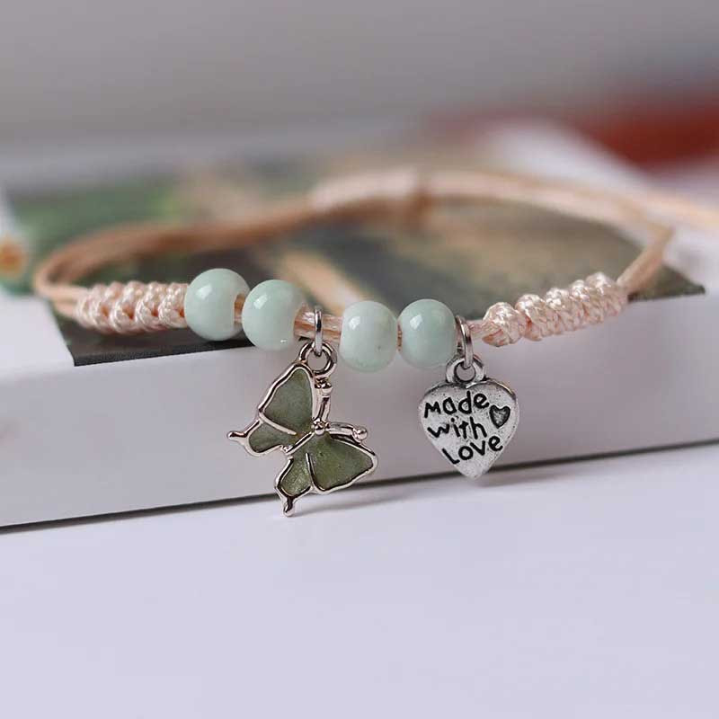 Bracelet Papillon "Charme Pastel" - made With Love