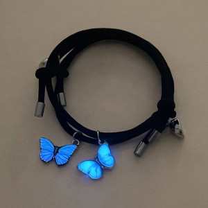 Magnifique Bracelet Papillon Lueur Nocturne