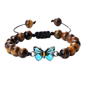Schmetterling Armband 'Ozeanglanz' - Natürliche & Lässige Eleganz