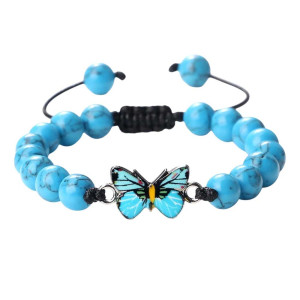 Schmetterling Armband 'Ozeanglanz' - Natürliche & Lässige Eleganz
