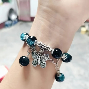Bracelet Papillon Élégance Cristalline