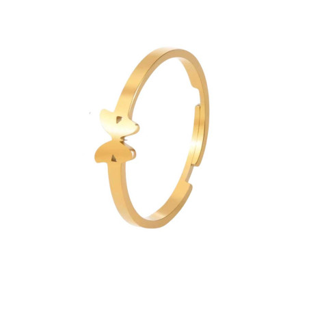 Schmetterling Ring Gold & Silber | Süße Geschenkidee für Frauen