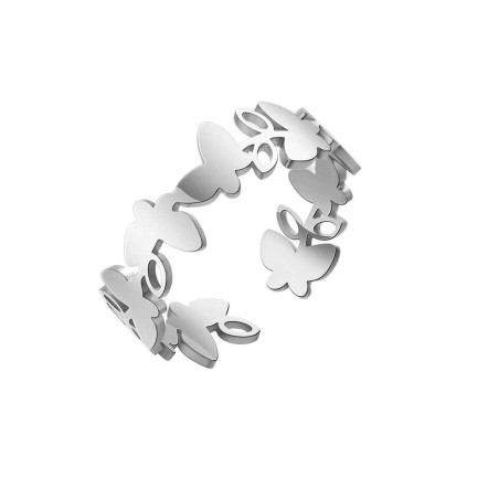 Schmetterlingsring 'Lufttanz' - Eleganter Schmuck in Gold & Silber
