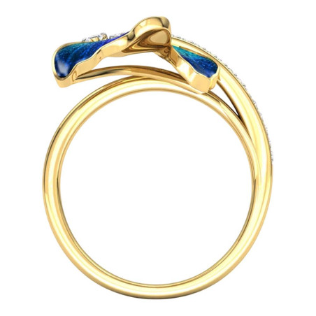 Schmetterling Ring 'Ozeanflügel' | Süßer Schmuck für Frauen