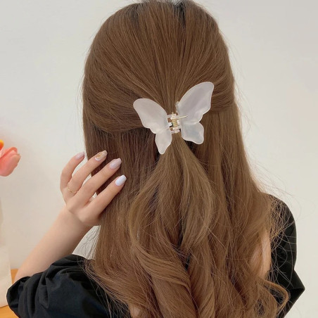 Schmetterling Haarspange Sanfte Eleganz | 2 Farben | süß