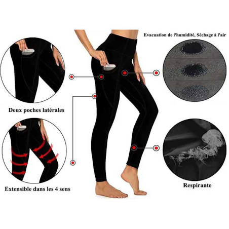Bienen Yoga-Leggings "Blumiger Bienentanz" | Komfort & Stil