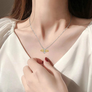 Bienen Halskette 925 Silber - Eleganter & Einzigartiger Schmuck