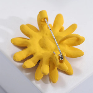 Süße Sonnenblumen-Brosche | Einzigartiges Geschenk für Frauen
