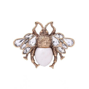 Verzauberte Kaiserliche Bienenbrosche - Königlicher Schmuck