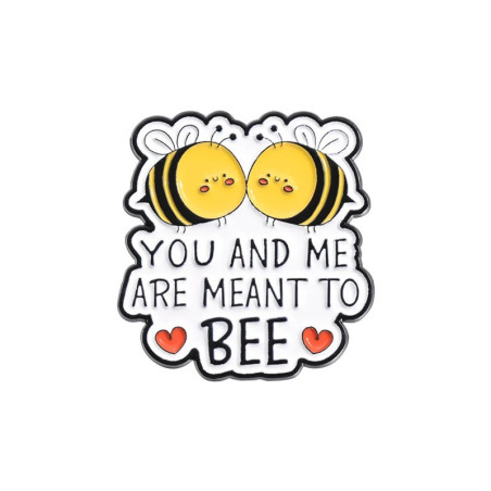Bienen Pin "Love Buzz" - Süßes & einzigartiges Accessoire
