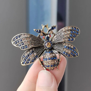 Bienen Brosche 'Kaiserin' | Eleganter Schmuck in Gold & Silber