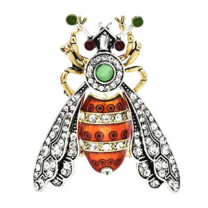 Kaiserliche Juwelier-Bienenbrosche - Königliche Eleganz & Luxus
