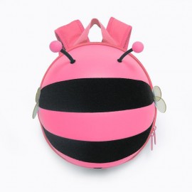 sac à dos abeille à coque rigide rose