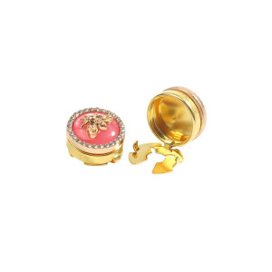 Bienen Knopfschmuck "Trio Eleganz" | Süßer Bienenschmuck