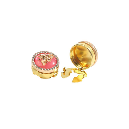 Bienen Knopfschmuck "Trio Eleganz" | Süßer Bienenschmuck
