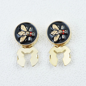 Bienen Knopfschmuck "Goldglanz" | Elegantes Accessoire für Hemden