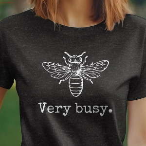 Damen Bienen T-Shirt "Bee Very Busy" – Lustig & Bequem