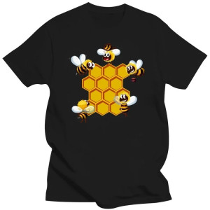 Bienen T-Shirt 'Lebhafter Bienenstock' | Süß & Lustig | S-6XL