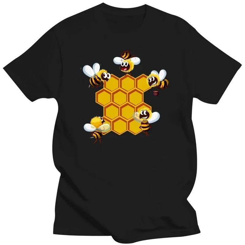 Bienen T-Shirt 'Lebhafter Bienenstock' | Süß & Lustig | S-6XL